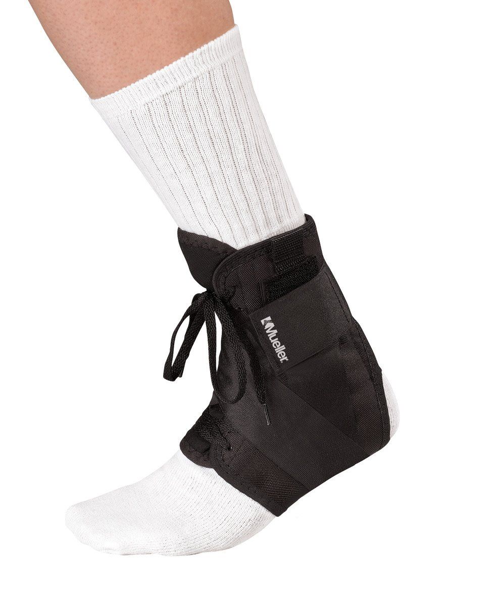 SOFT ANKLE BRACE W/ STRAPS