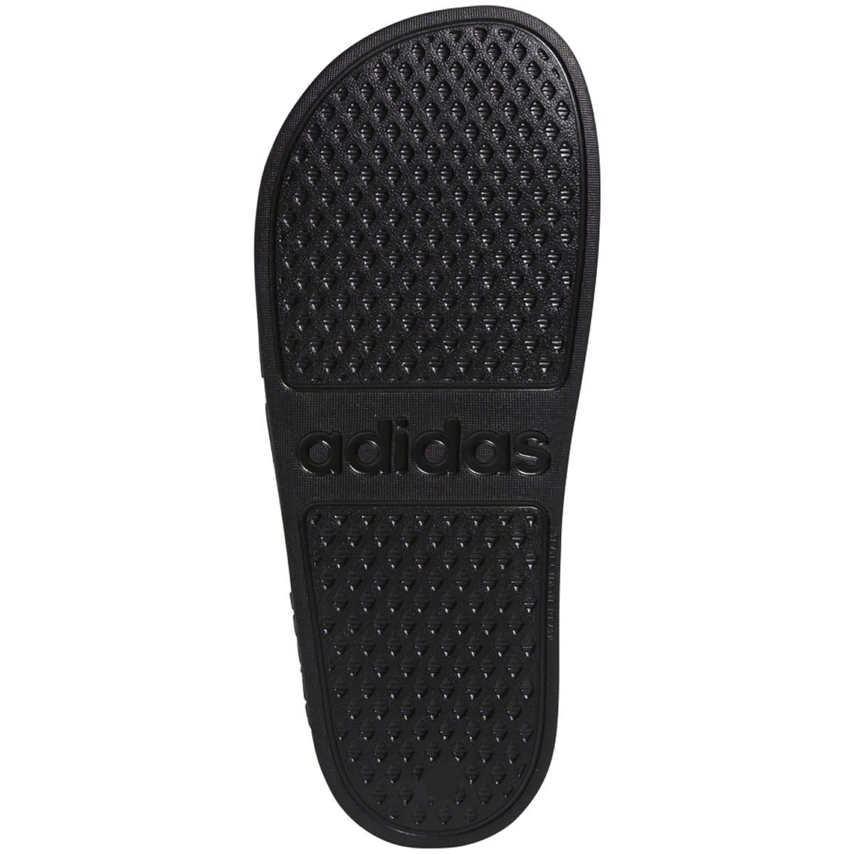 ADILETTE AQUA SANDALS (BLACK/WHITE)