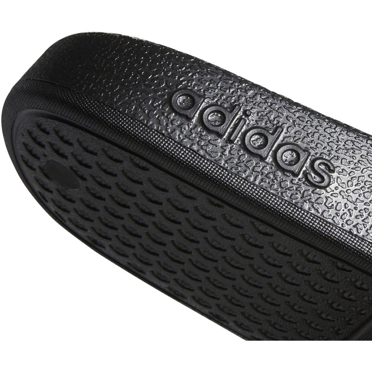 ADILETTE AQUA SANDALS (BLACK/WHITE)