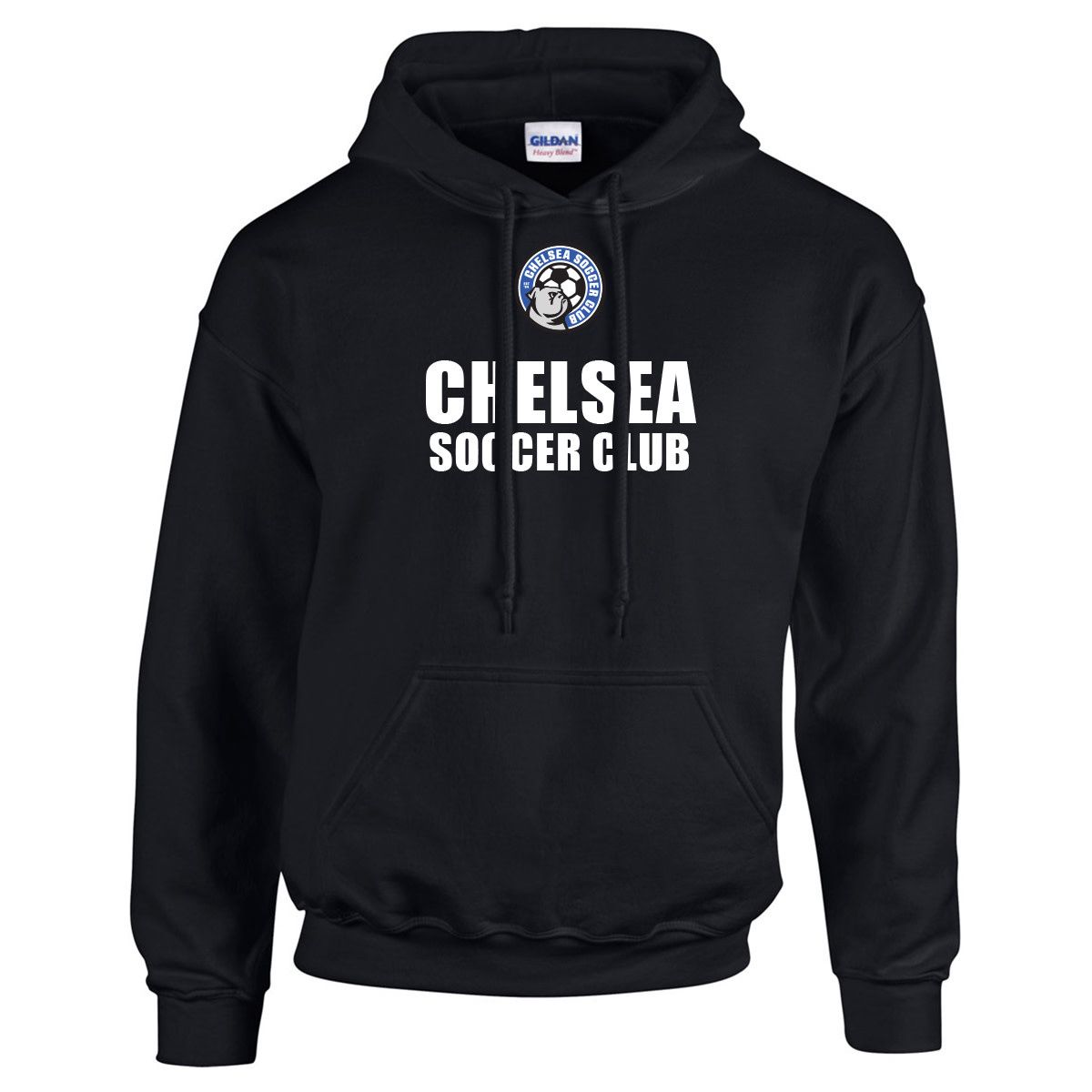 TEAM HOODIE YOUTH (CHELSEA)(BLACK)