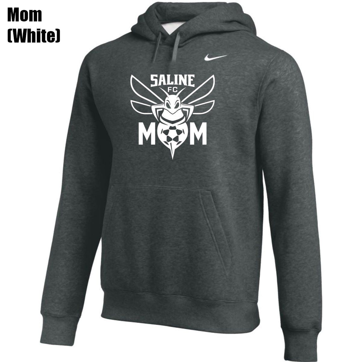 CLUB HOODIE (SALINE) (DARK GRAY)