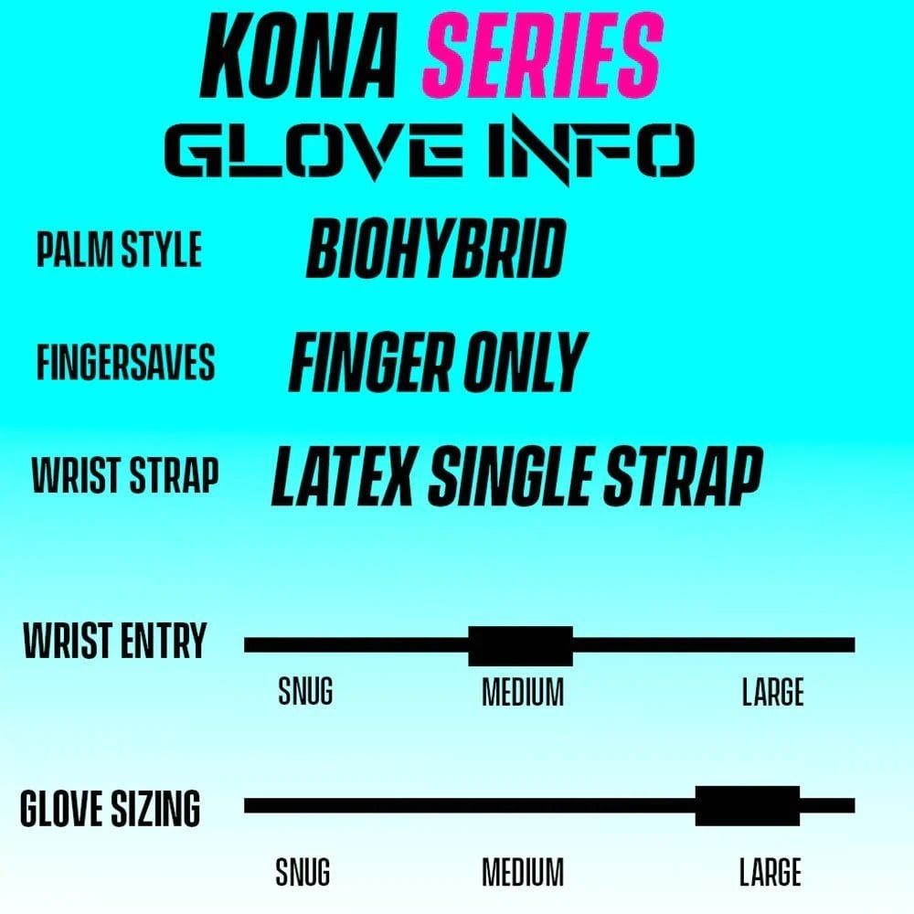 KONA BLACKOUT EDITION GLOVE (BLACK)