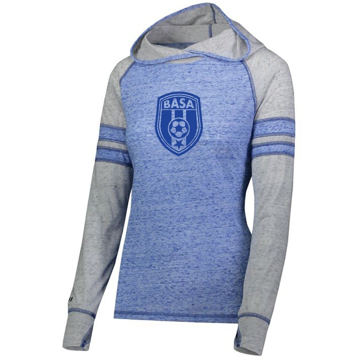 BASA ADVOCATE HOODIE WOMEN (BLUE/WHITE)