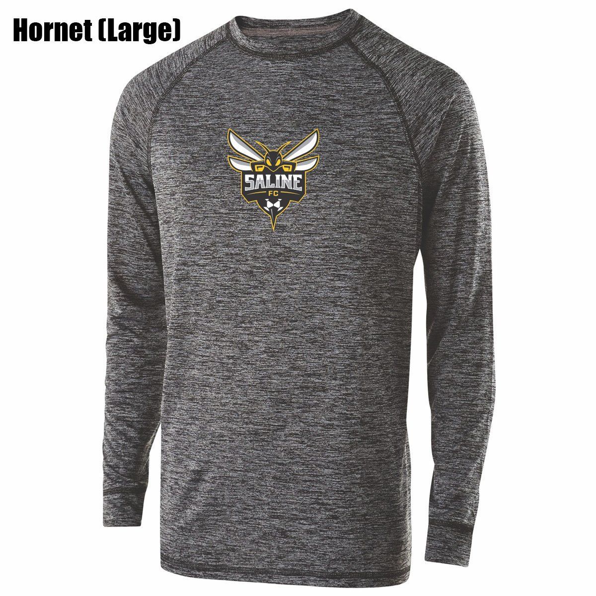 ELECTRIFY L/S TEE (SALINE) (BLACK)