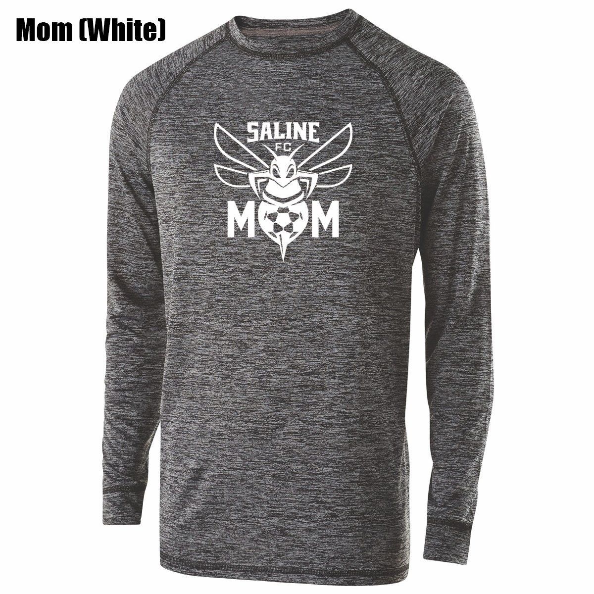 ELECTRIFY L/S TEE (SALINE) (BLACK)