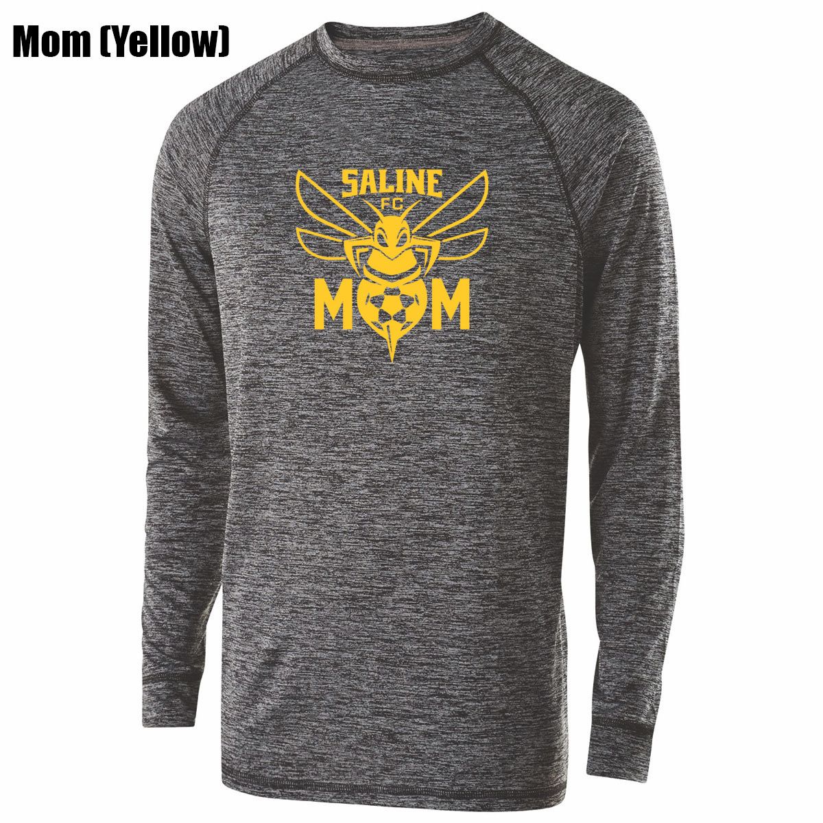 ELECTRIFY L/S TEE (SALINE) (BLACK)