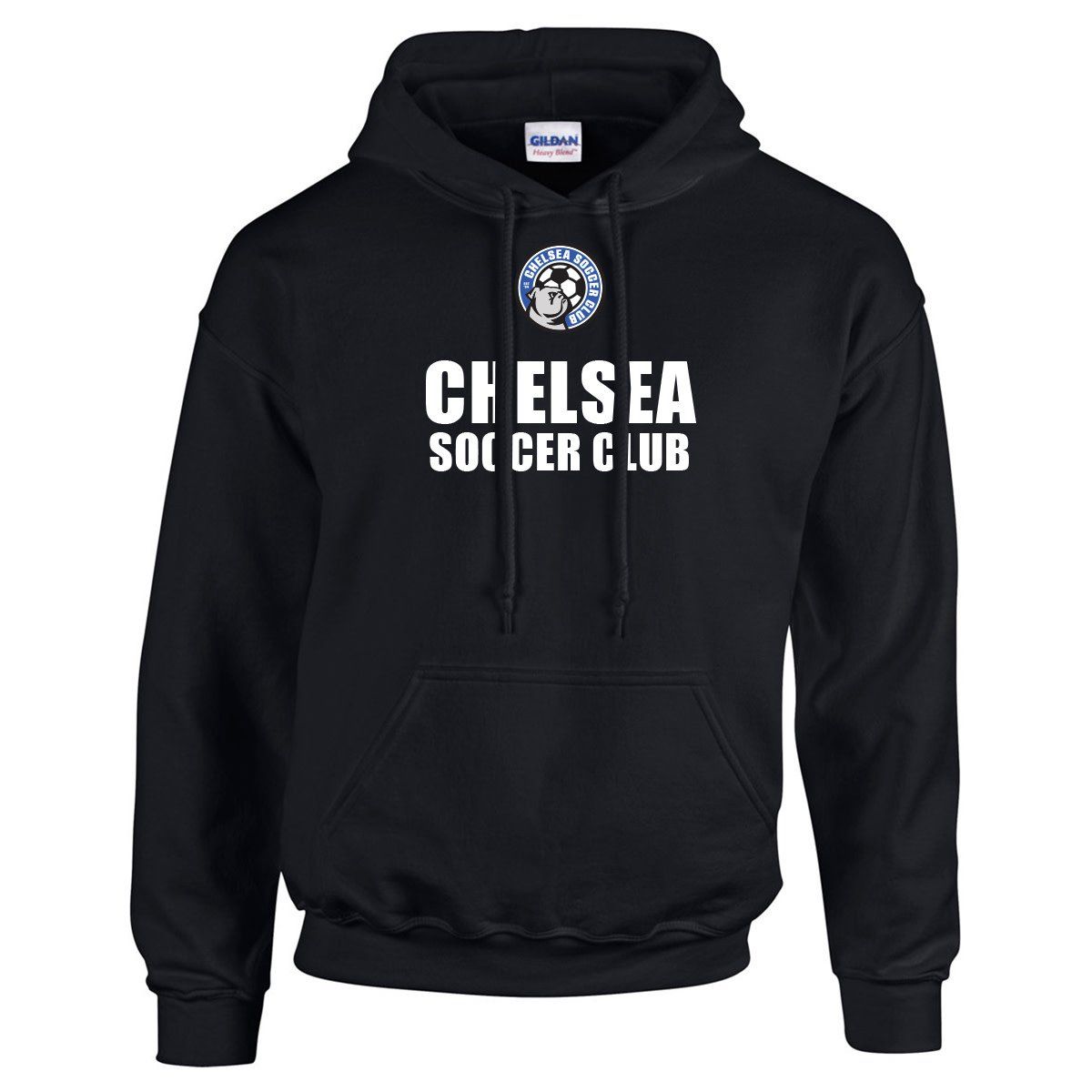TEAM HOODIE (CHELSEA)(BLACK)