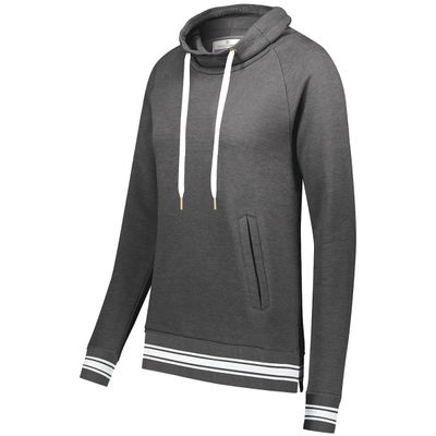 IVY LEAGUE FUNNEL NECK SWEATSHIRT WOMEN (SALINE) (GRAY)