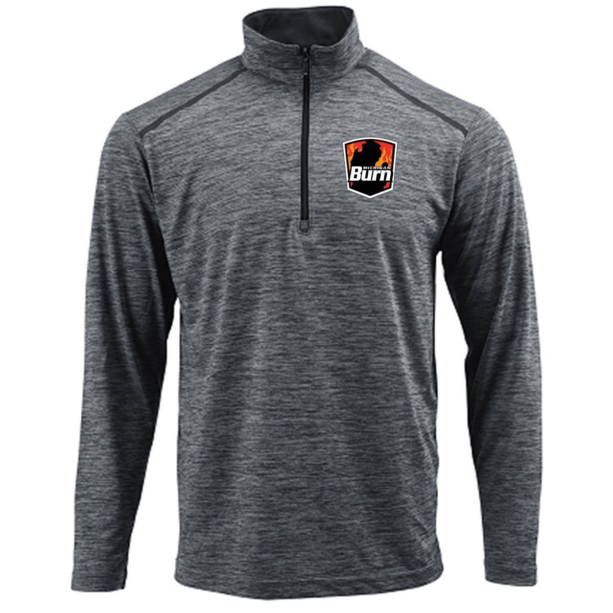 MI BURN PARAGON ASPEN 1/4 ZIP (GRAY)