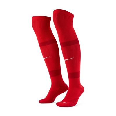 MATCHFIT KNEE HIGH TEAM SOCKS (RED)