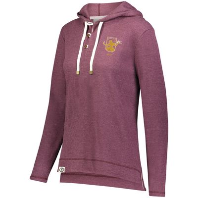 COAST HOODIE WOMEN (DCFC) (MAROON)