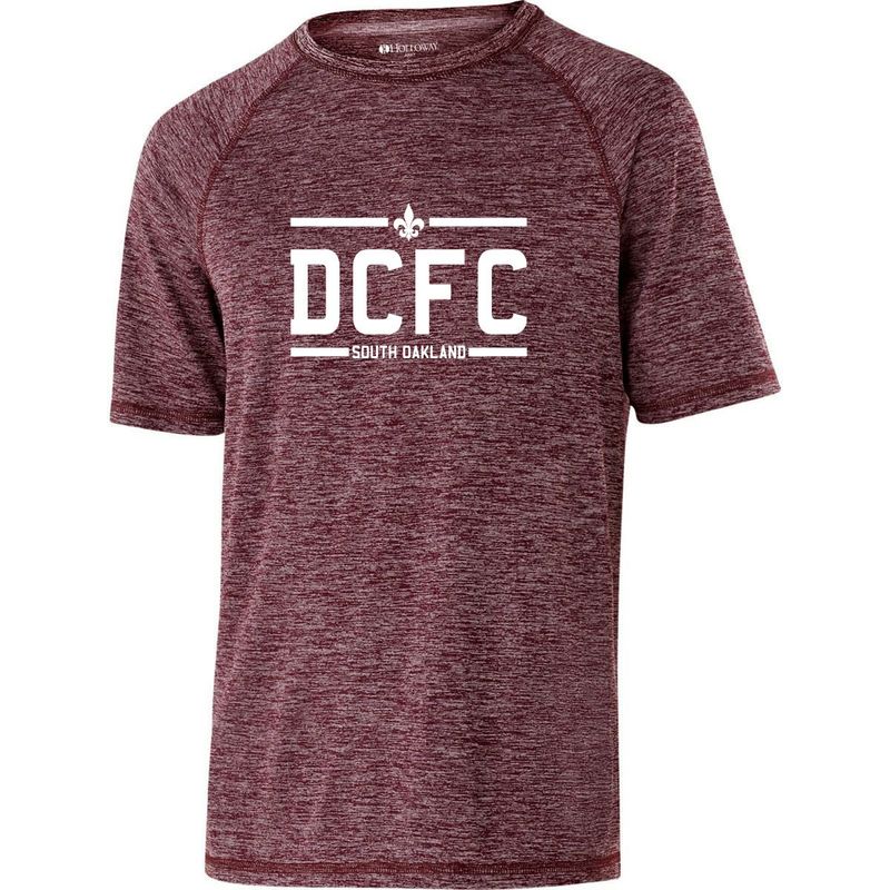 ELECTRIFY S/S YOUTH TEE (DCFC) (MAROON)
