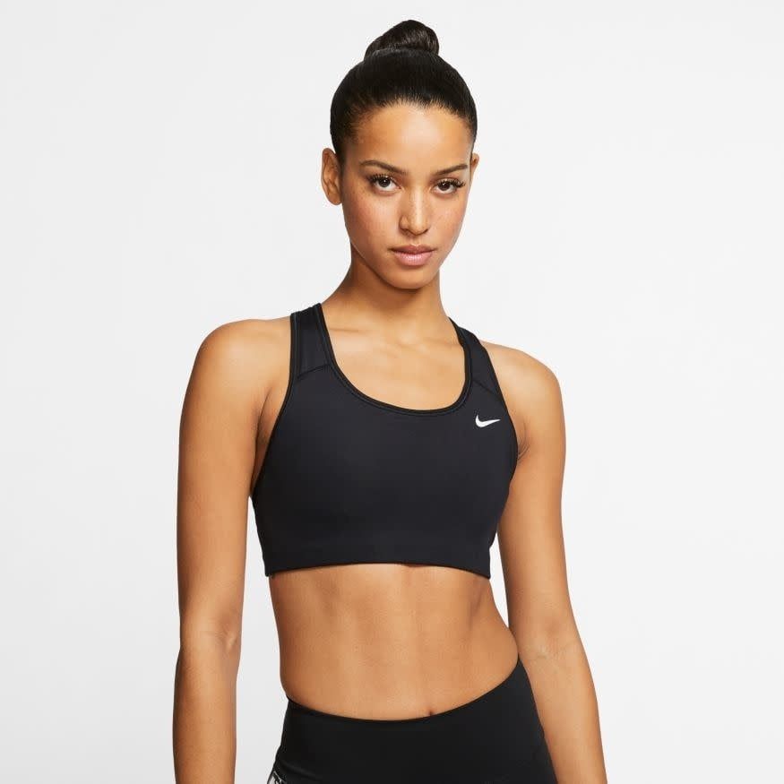 DRI-FIT SWOOSH NON-PADDED SPORTS BRA (BLACK)