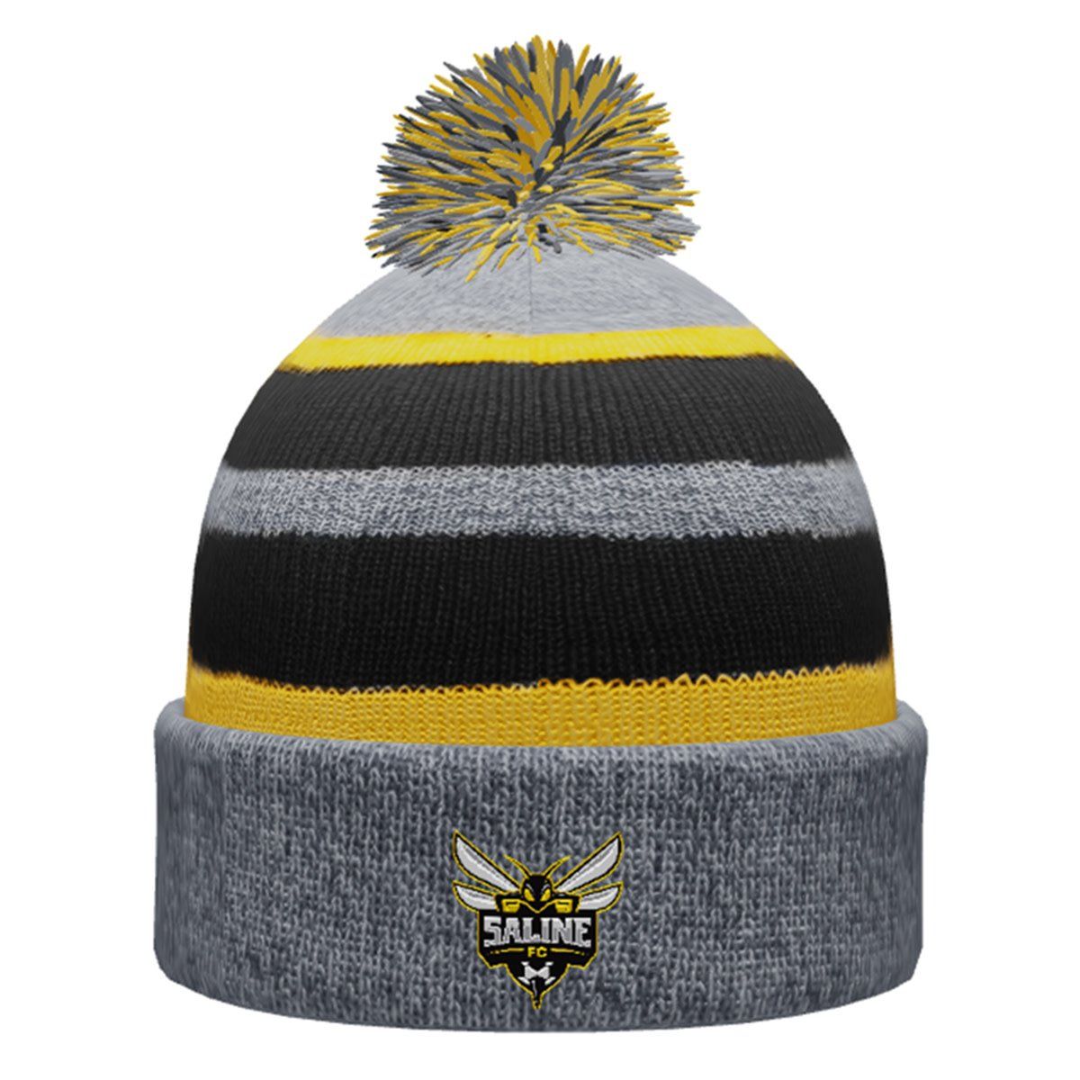 SALINE FC TEAM POM BEANIE