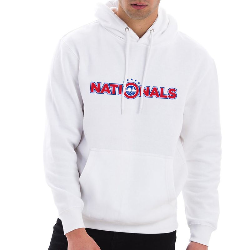 NATIONALS LANE 7 UNISEX HOODIE (WHITE)