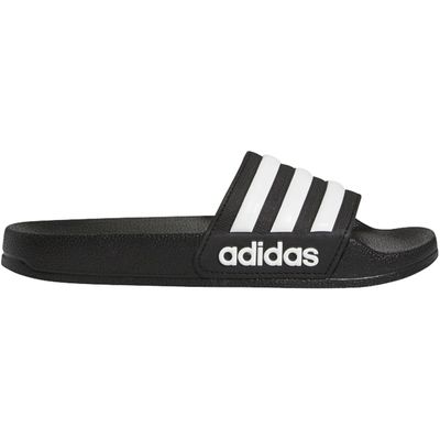 ADILETTE SHOWER SANDALS KIDS (BLACK/WHITE)