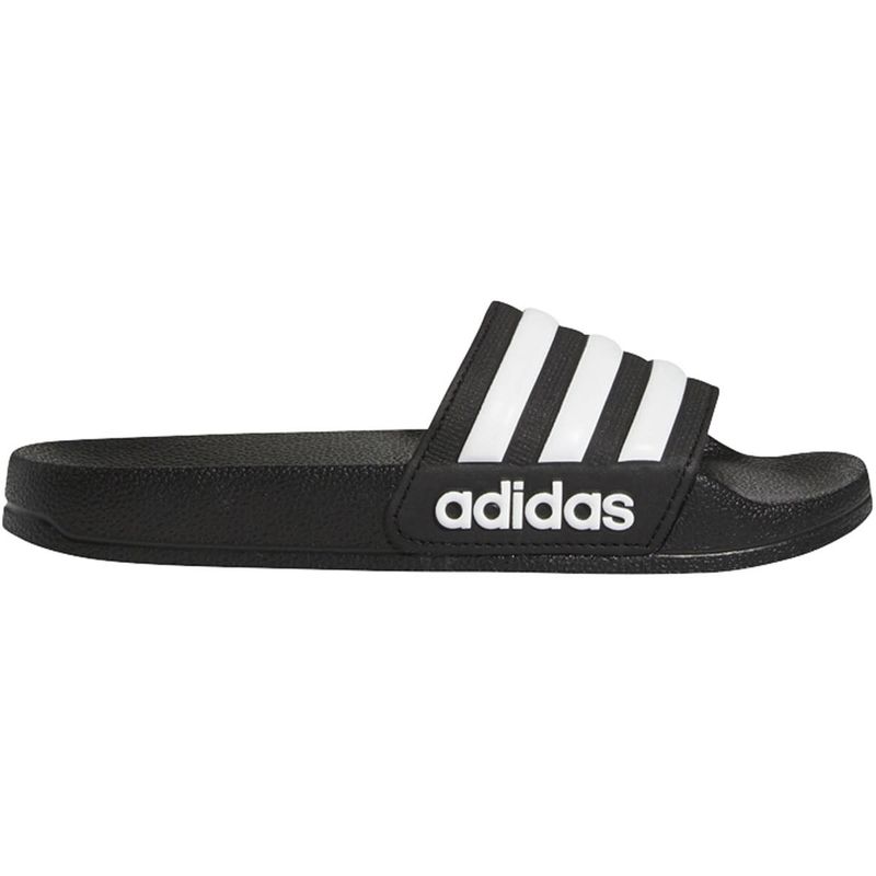 ADILETTE SHOWER SANDALS KIDS (BLACK/WHITE)