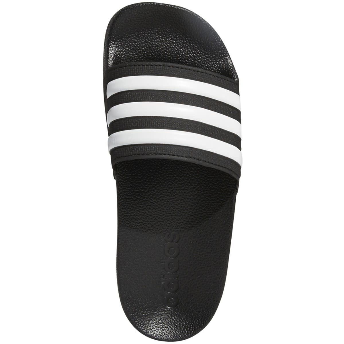 ADILETTE SHOWER SANDALS KIDS (BLACK/WHITE)