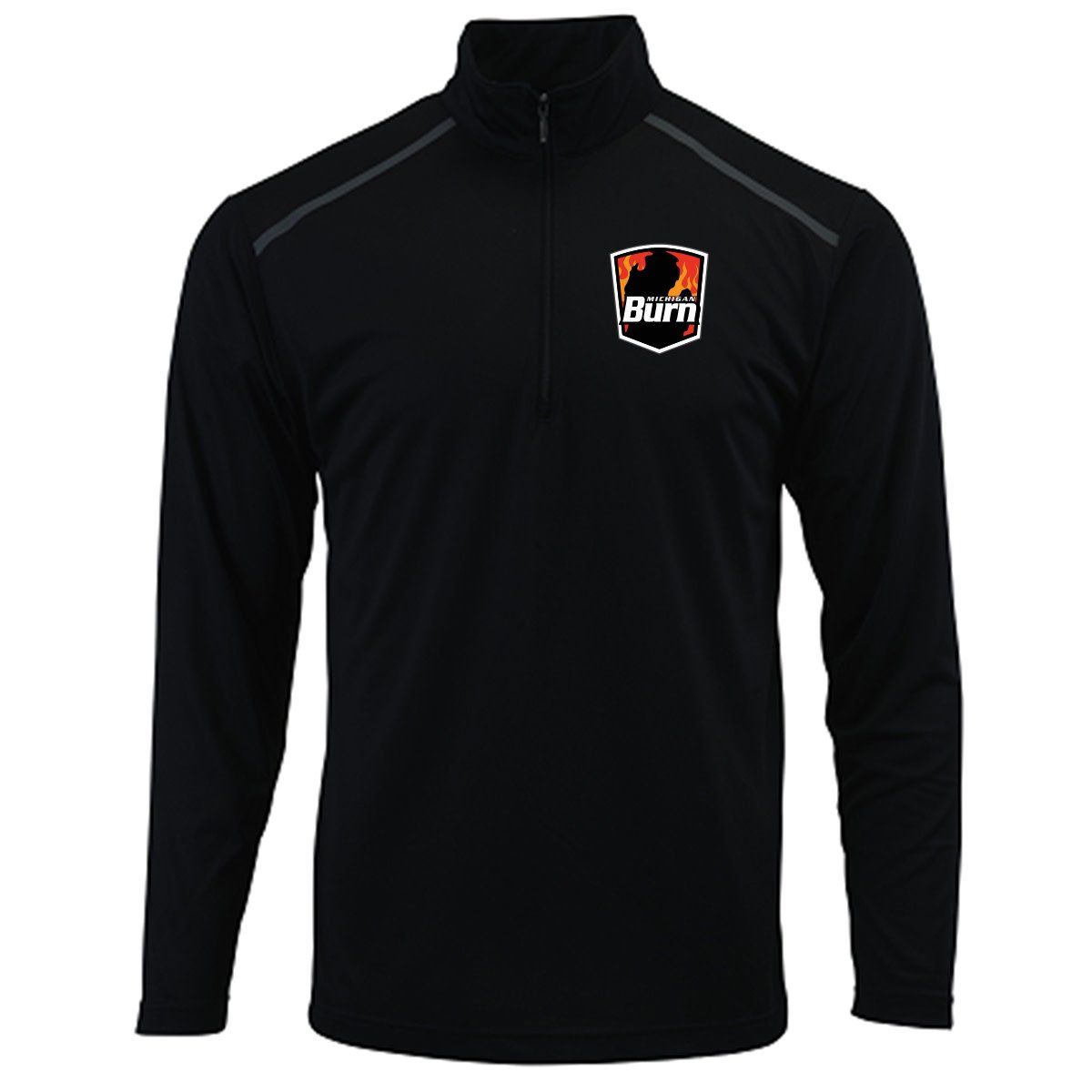 MI BURN PARAGON ASPEN 1/4 ZIP (BLACK)
