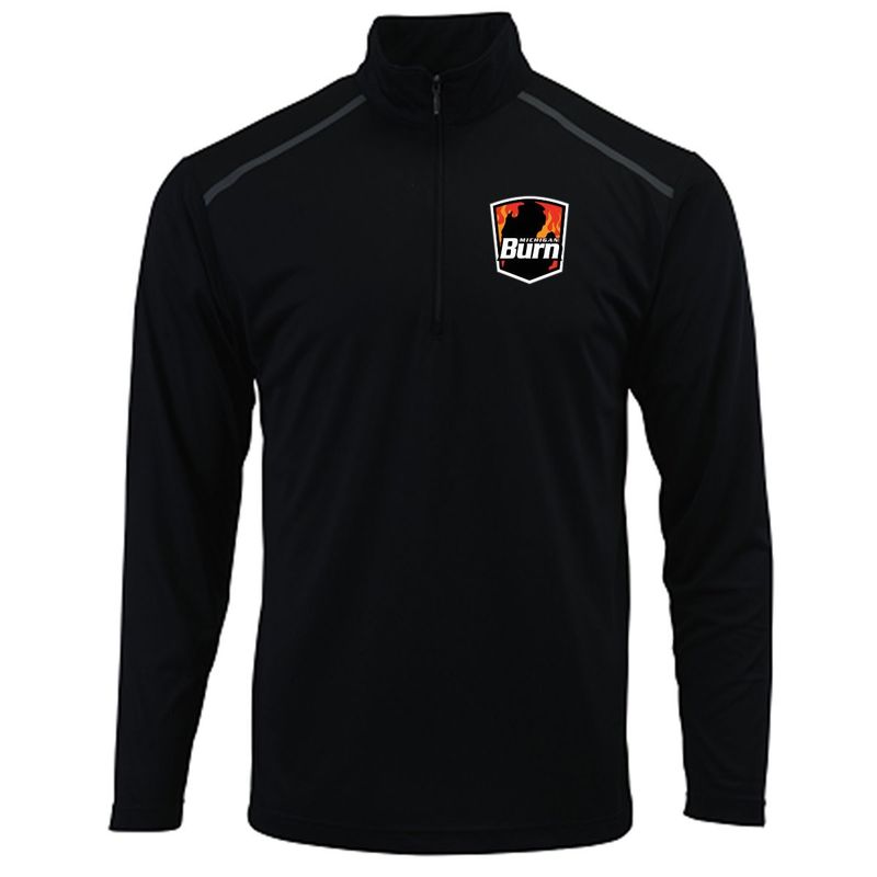 MI BURN PARAGON ASPEN 1/4 ZIP (BLACK)