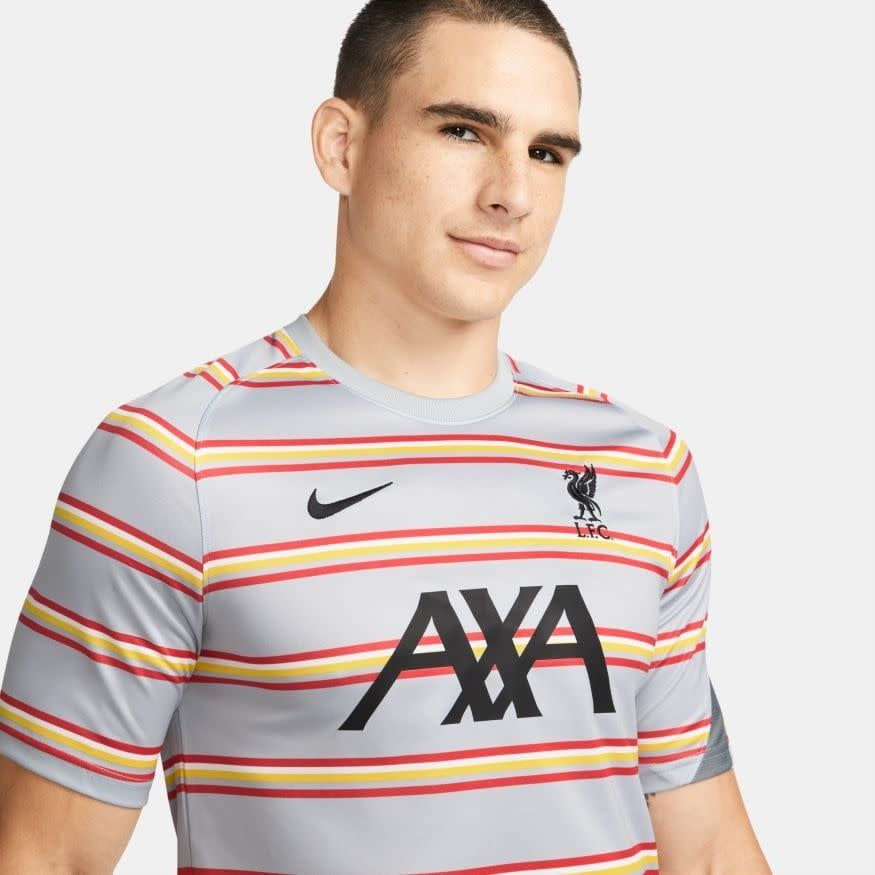 LIVERPOOL 21/22 PREMATCH CL JERSEY (GRAY)
