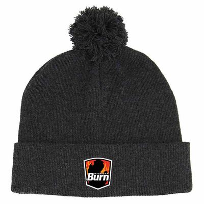 MI BURN MEGA POM BEANIE (GRAY)