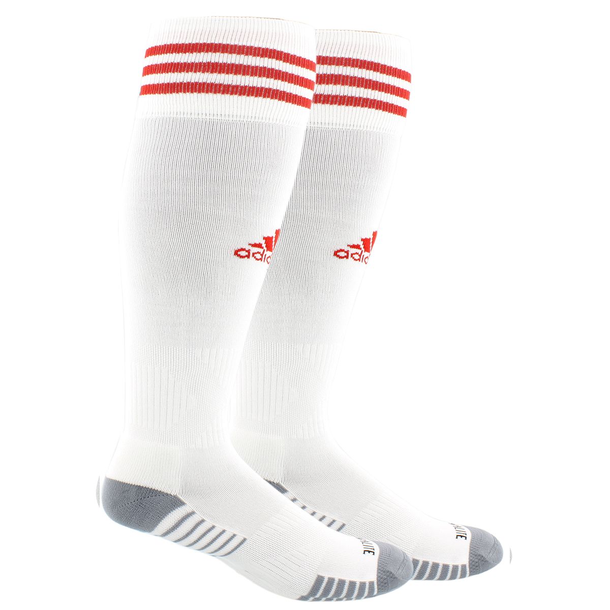 COPA ZONE CUSHION IV SOCKS (WHITE/RED), Size: S
