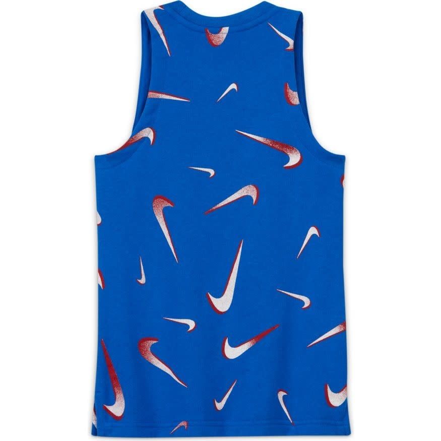 SPORTSWEAR FRENCH TERRY PRINTED TANK GIRLS (BLUE)