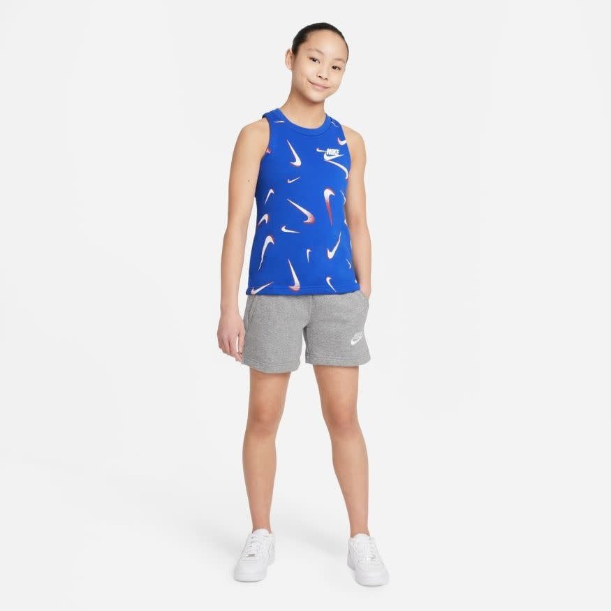 SPORTSWEAR FRENCH TERRY PRINTED TANK GIRLS (BLUE)