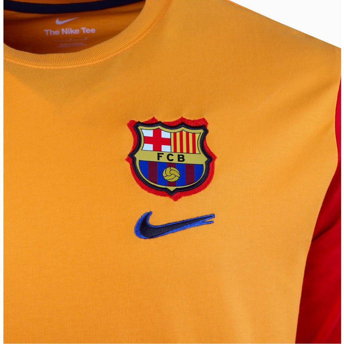 FC BARCELONA 21/22 IGNITE 92 TRAP TEE (ORANGE)