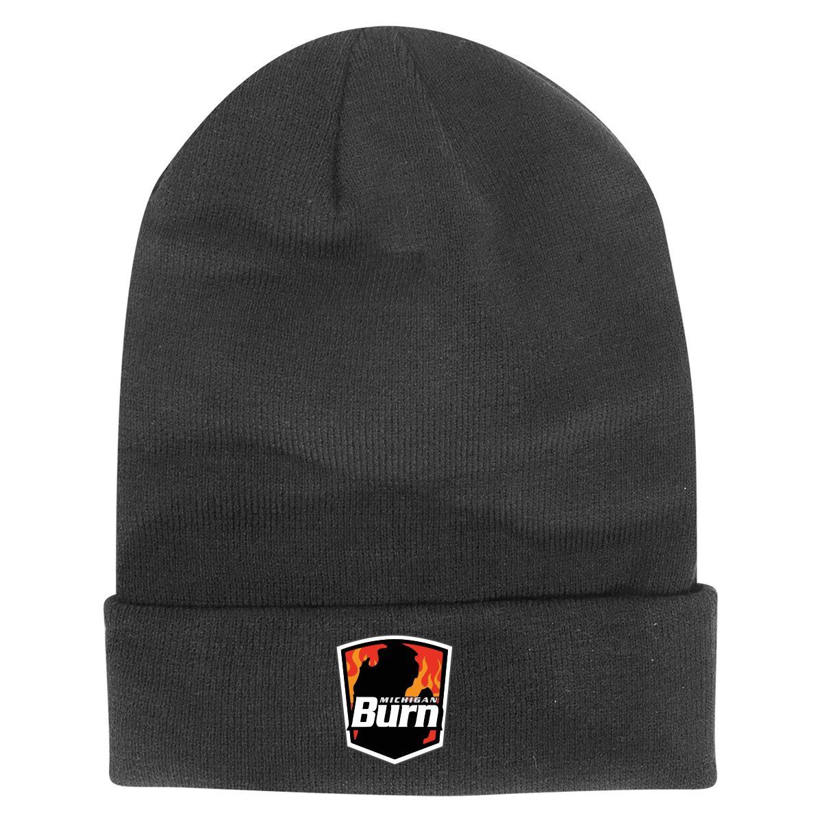 MI BURN CUFFED BEANIE (GRAY)