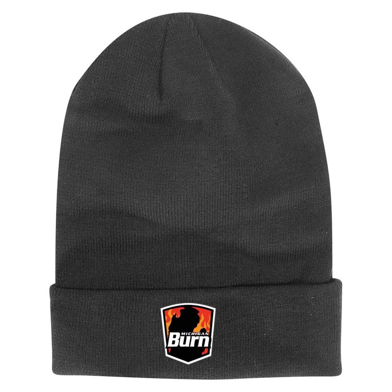 MI BURN CUFFED BEANIE (GRAY)
