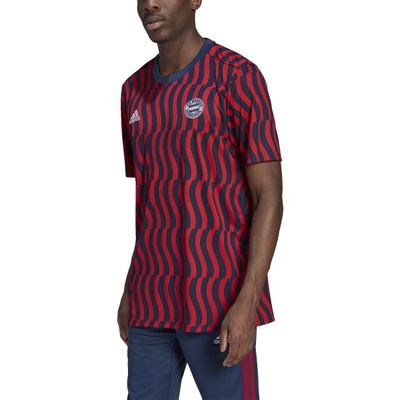 BAYERN MUNICH 21/22 PREMATCH JERSEY (NAVY/RED)