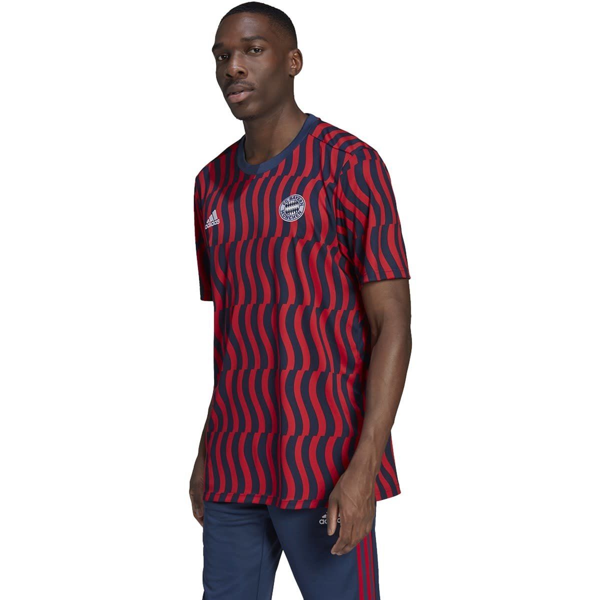 BAYERN MUNICH 21/22 PREMATCH JERSEY (NAVY/RED)