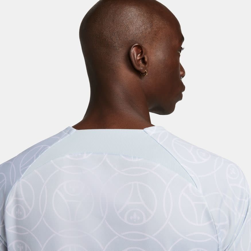 PSG 22/23 PREMATCH JERSEY (WHITE/GRAY)
