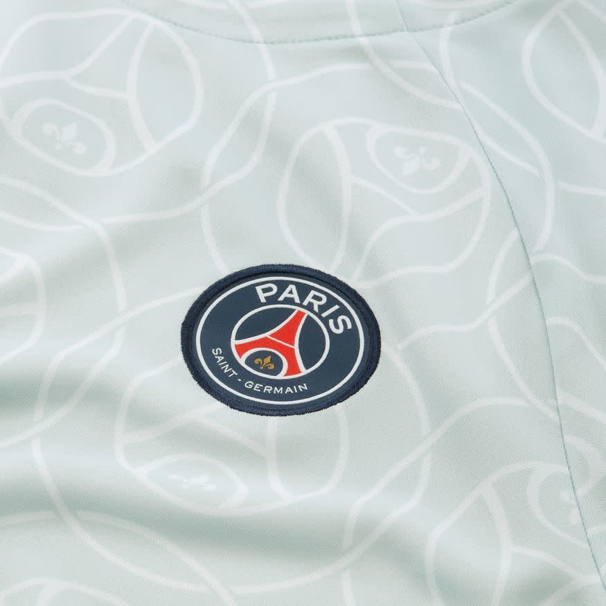 PSG 22/23 PREMATCH JERSEY (WHITE/GRAY)