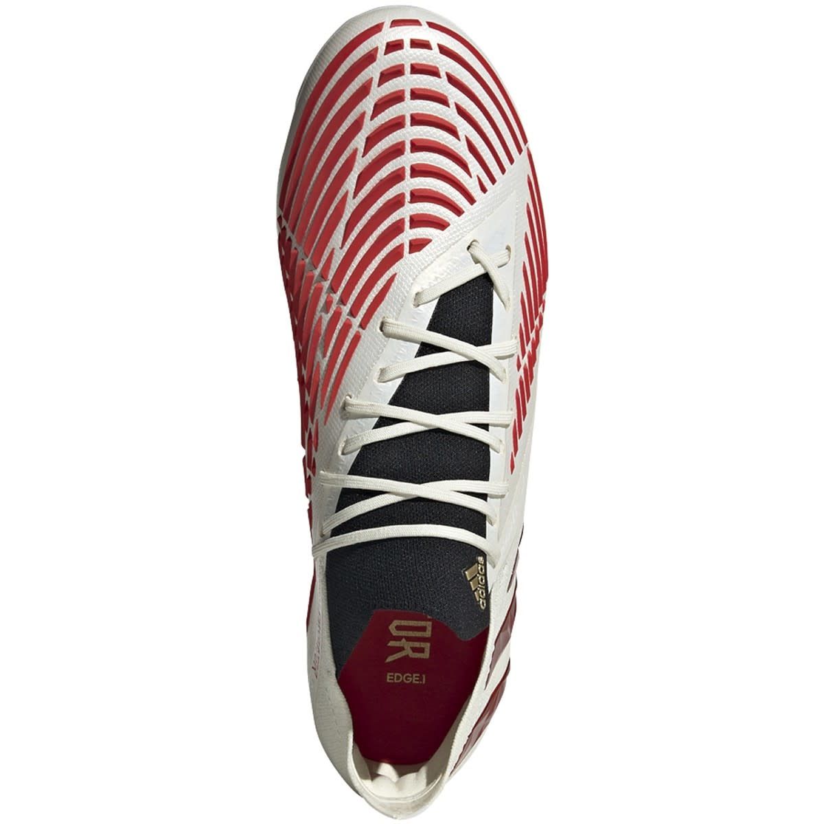 PREDATOR EDGE.1 L FG (WHITE/RED) PREDATOR EDGE.1 L FG (WHITE/RED)