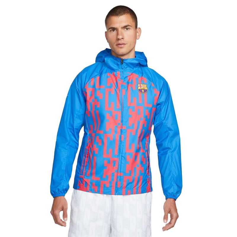 FC BARCELONA 22/23 AWF JACKET (BLUE/RED) FC BARCELONA 22/23 AWF JACKET (BLUE/RED)