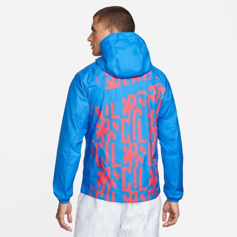 FC BARCELONA 22/23 AWF JACKET (BLUE/RED)