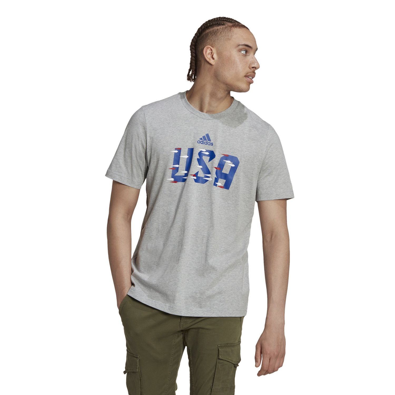 USA 2022 WORLD CUP TEE (GRAY)