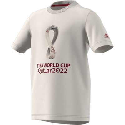 FIFA WORLD CUP 2022 GRAPHIC TEE YOUTH (LIGHT GRAY)