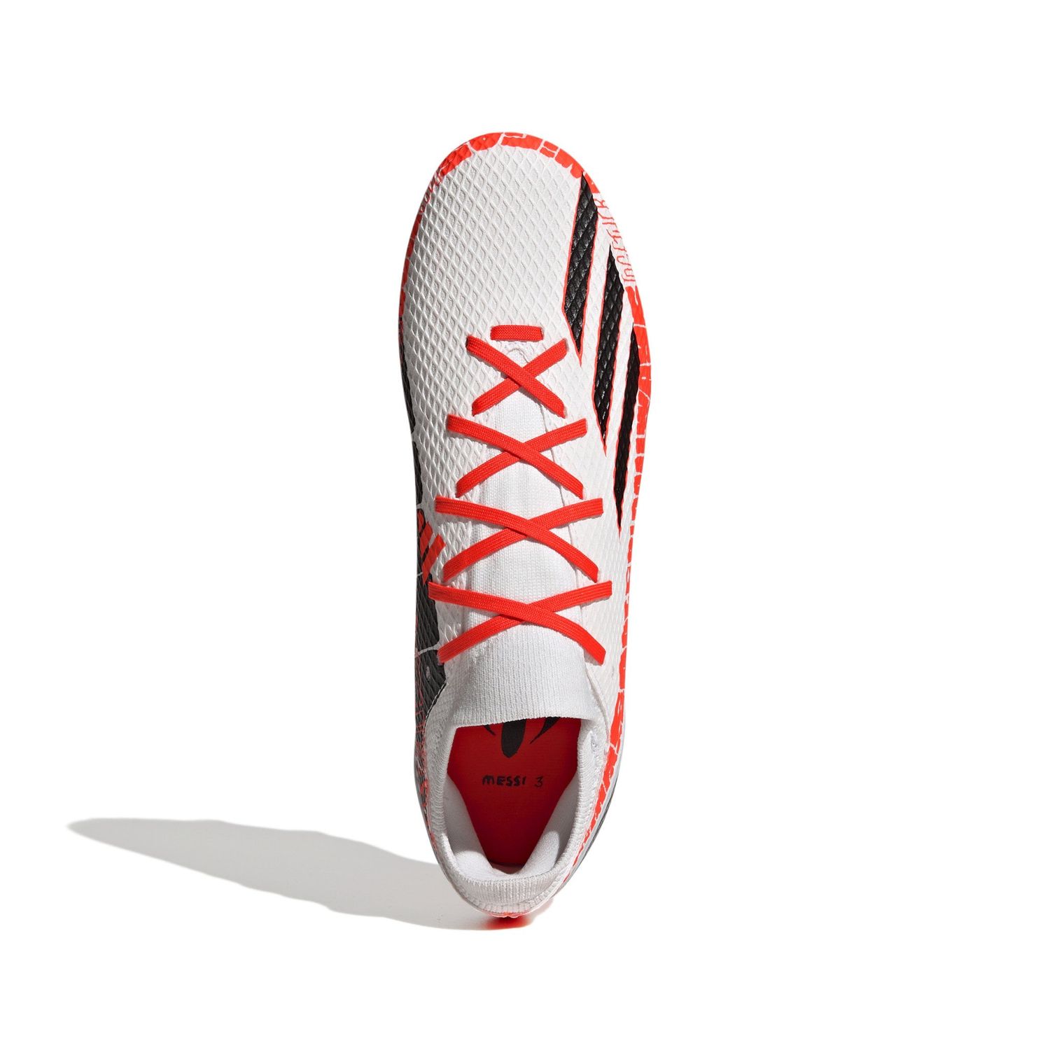 X SPEEDPORTAL MESSI.3 FG (WHITE/CRIMSON)