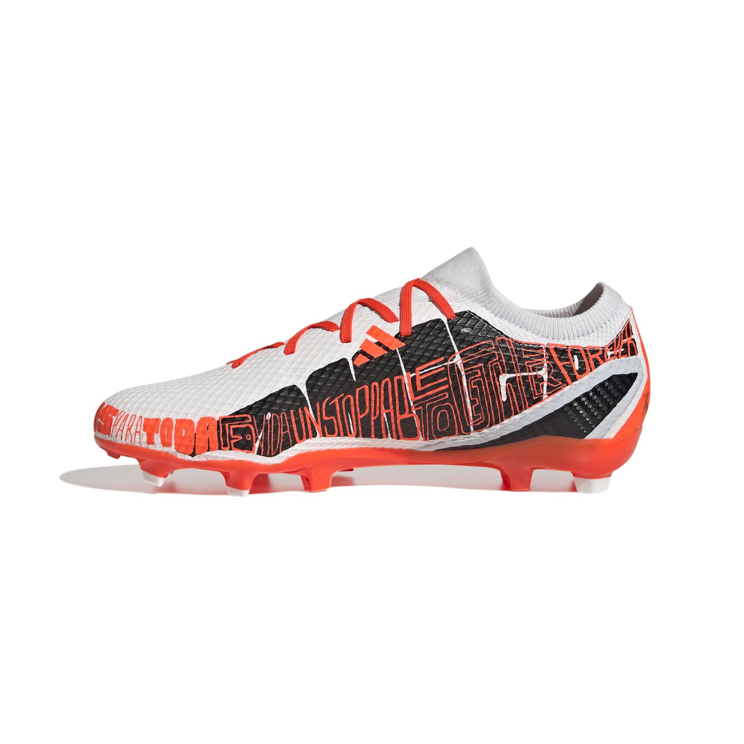 X SPEEDPORTAL MESSI.3 FG (WHITE/CRIMSON)