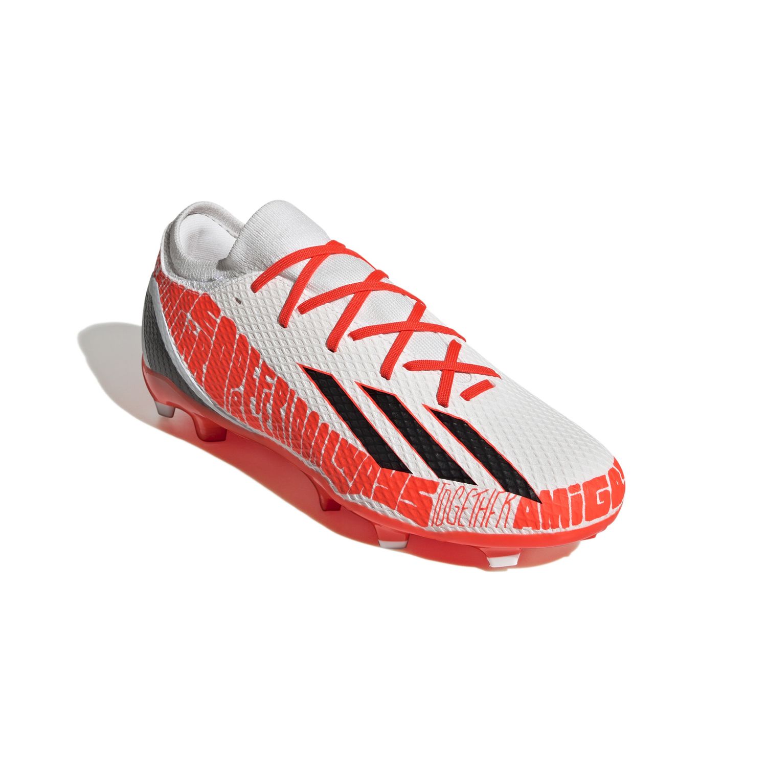 X SPEEDPORTAL MESSI.3 FG (WHITE/CRIMSON)