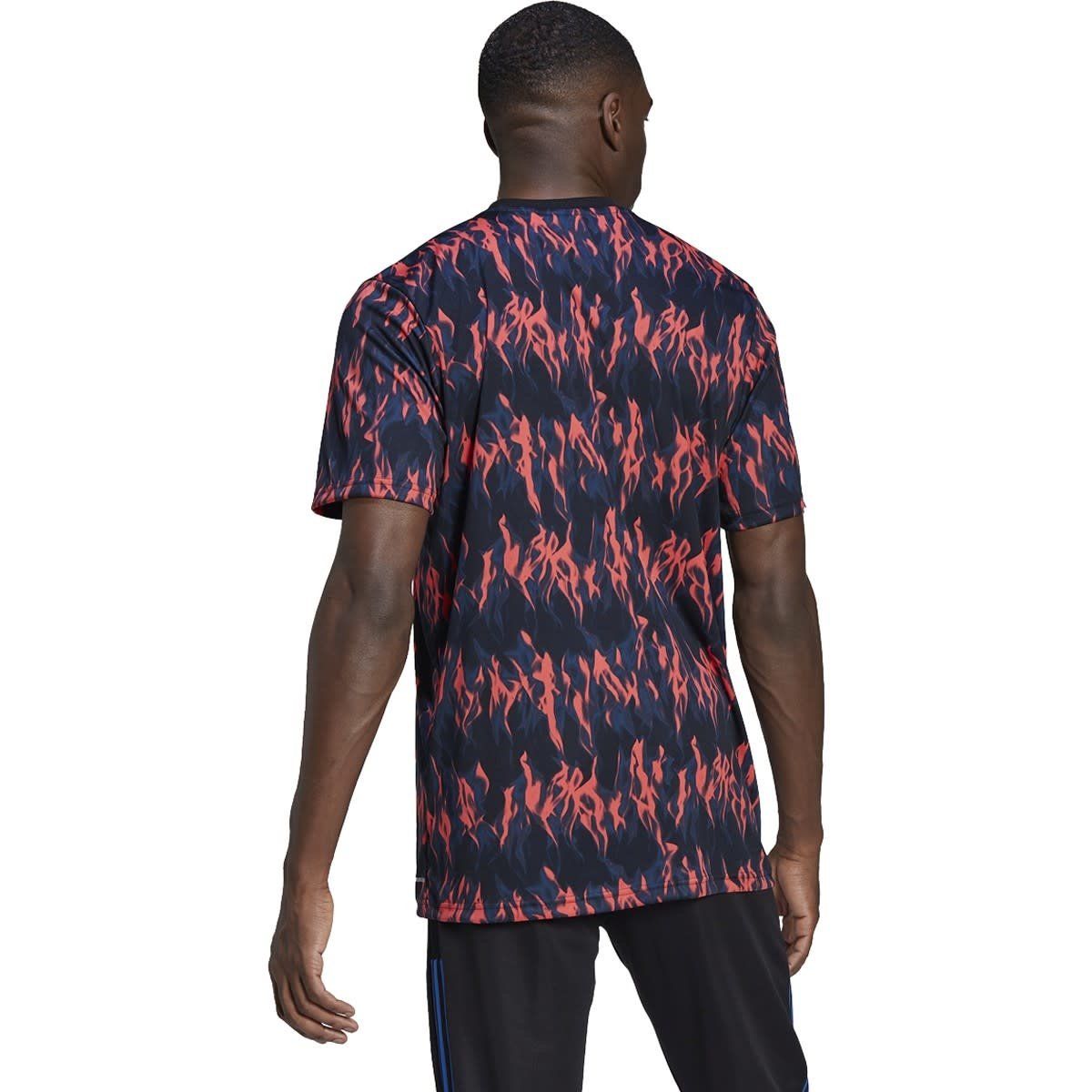 MANCHESTER UNITED 21/22 PREMATCH JERSEY (BLACK/RED)