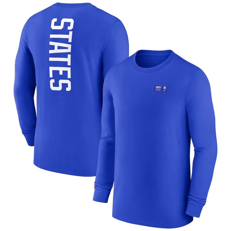 USA 2022 LONG SLEEVE IGNITE TEE (BLUE)