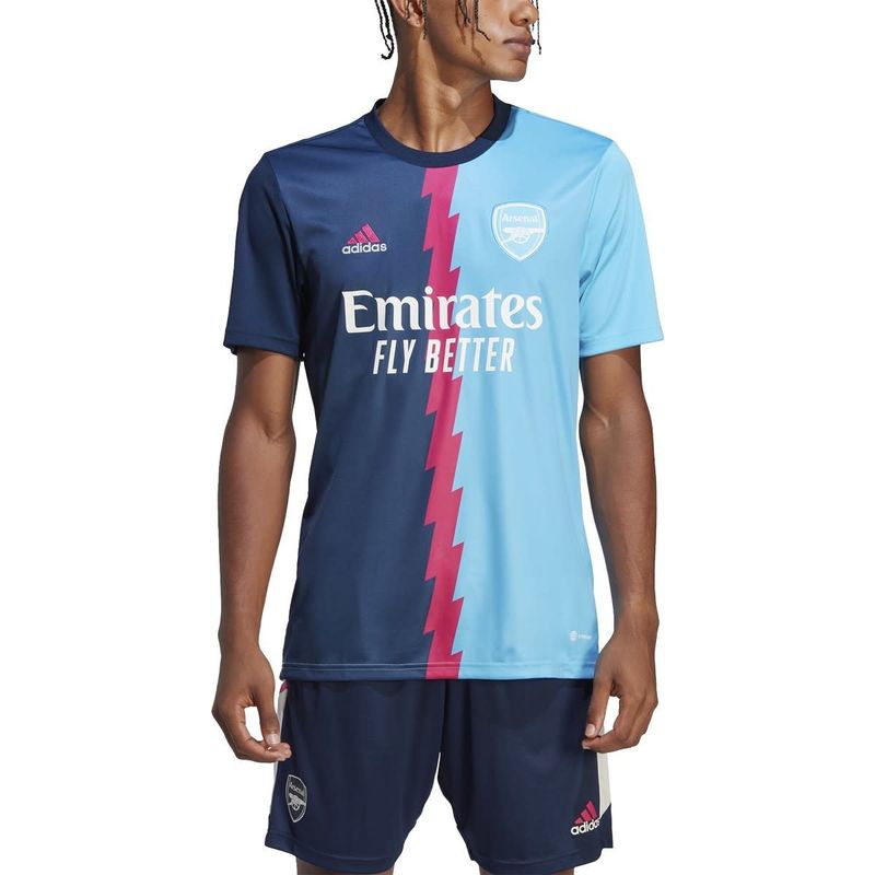 ARSENAL 22/23 PREMATCH JERSEY (NAVY/SKY)