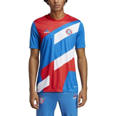 BAYERN MUNICH 22/23 PREMATCH JERSEY (RED/BLUE) BAYERN MUNICH 22/23 PREMATCH JERSEY (RED/BLUE)