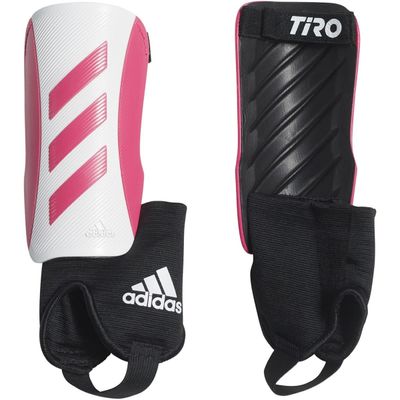 TIRO MATCH SHIN GUARDS YOUTH (WHITE/PINK)