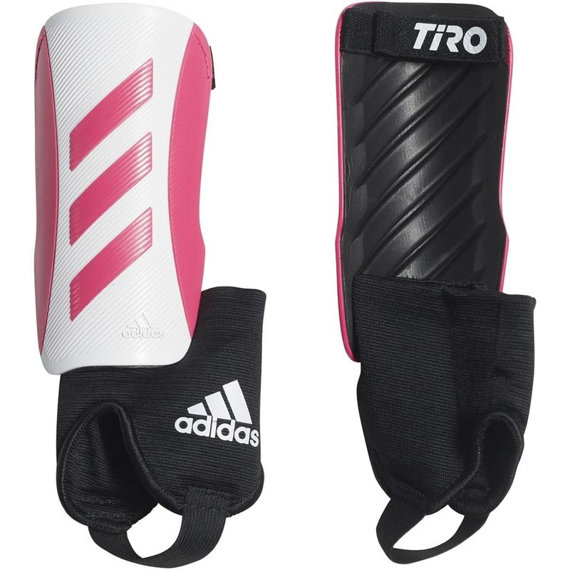 TIRO MATCH SHIN GUARDS YOUTH (WHITE/PINK)
